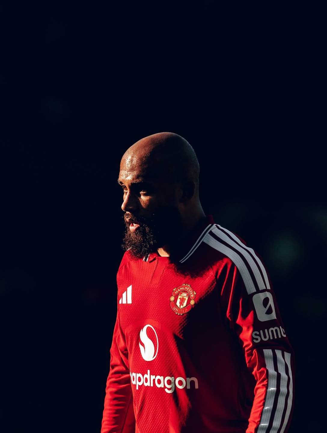 Mbeumo in action for Man United.