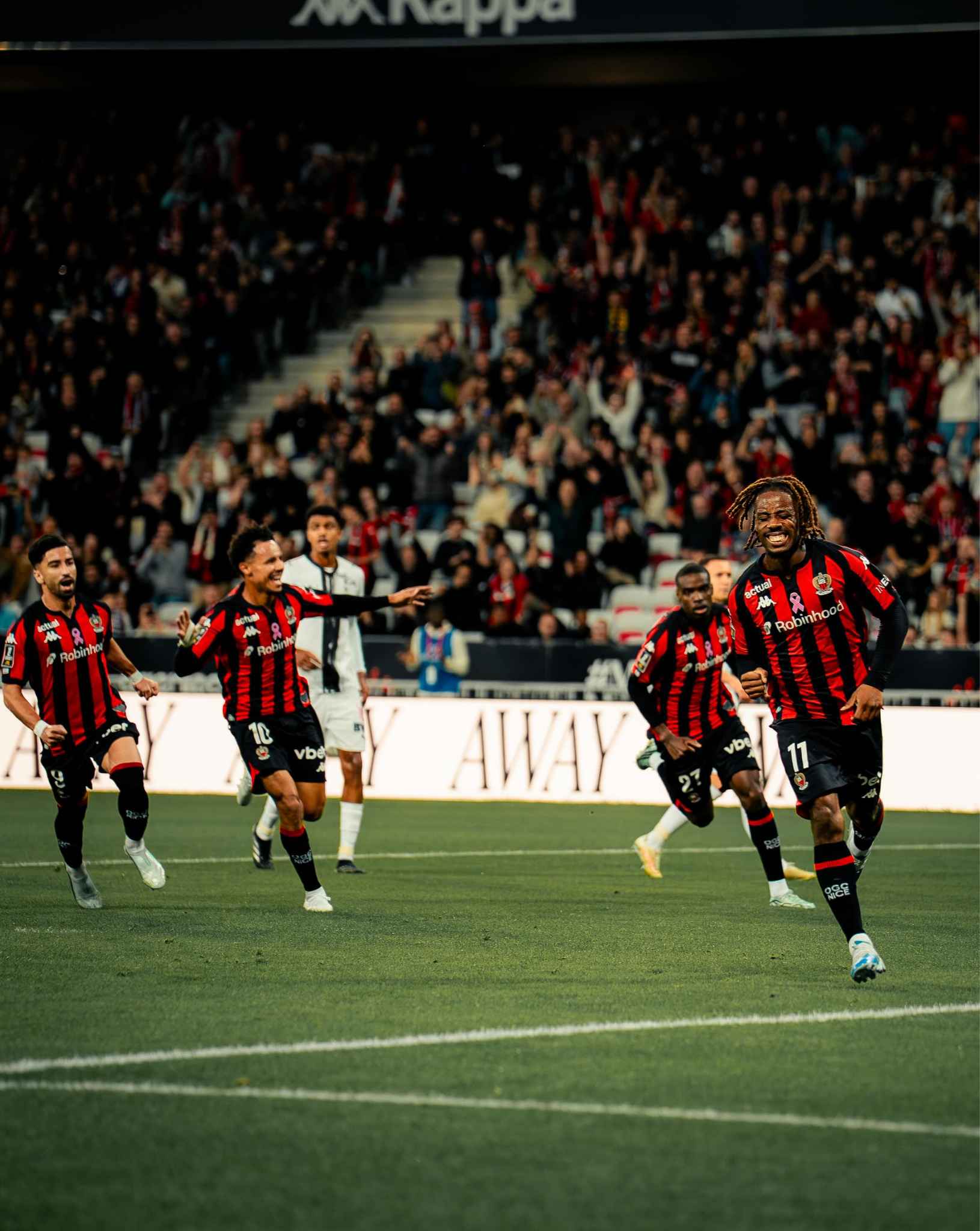 Wahi was the standout performer as Nice defeated Rennes 5-2.