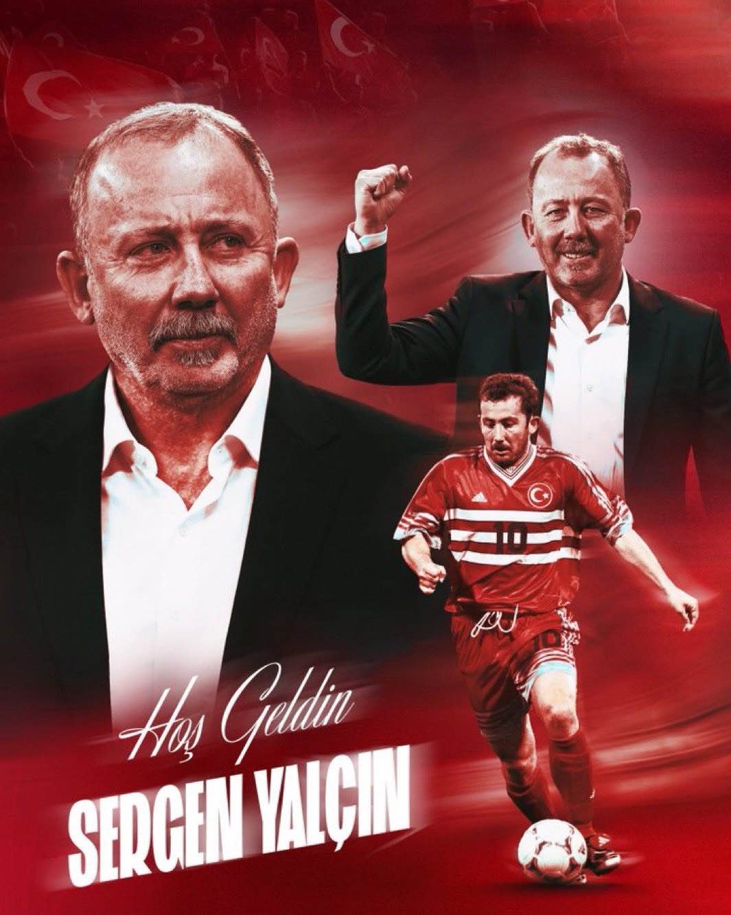 Sergen Yalçın begins a new chapter as Türkiye’s national team head coach.